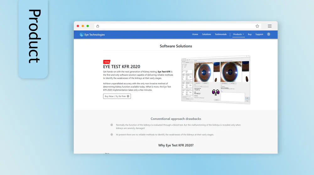 Eye Tech Lk Website Product